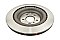 DBA 4000 series Plain Brake Disc 345mm x 22mm Vented DBA43031 - Rear