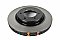 DBA 4000 series Plain Brake Disc 341mm x 34mm Kangaroo Paw DBA43160 - Front