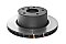 DBA 4000 series Plain Brake Disc 297mm x 25mm Kangaroo Paw DBA4528 - Front