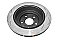 DBA 4000 series T3 Brake Disc 266mm x 18mm Kangaroo Paw DBA4649S - Rear