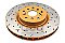 DBA 4000 series XS Brake Disc 326mm x 30mm Kangaroo Paw DBA4654XS-10 - Front