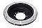 DBA 4000 series T3 Brake Disc 330mm x 18mm Kangaroo Paw DBA4699S - Rear