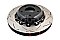 DBA 5000 series T3 Slotted Black Hat Brake Disc 343mm x 32mm Kangaroo Paw DBA5055BLKS