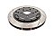 DBA 5000 series Slotted Brake Disc 372mm x 28mm DBA52069BLKOESL - Rear