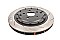 DBA 5000 series Slotted Brake Disc 372mm x 28mm DBA52069BLKOESR - Rear