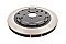 DBA 5000 series Plain Surface Black Hat Brake Disc 372mm x 28mm DBA52069BLK - Rear
