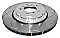 DBA 5000 series T3 Slotted Silver Hat Brake Disc 360mm x 30mm DBA52280SLVS - Front