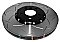DBA 5000 series T3 Slotted Black Hat Brake Disc 335mm x 30mm Kangaroo Paw DBA52288BLKS - Front