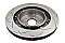 DBA 5000 series T3 Slotted Black Hat Brake Disc 380mm x 30mm Kangaroo Paw DBA52321BLKS - Rear