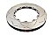 DBA 5000 series T3 Slotted Rotor Only (Suitable for DBA52320BLKS) Brake Disc 380mm x 34mm Kangaroo Paw DBA52320.1S