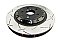 DBA Brake Kit - 5000 T3 Slotted & Xtreme Performance Brake Pads (2x DBA52632BLKS + DB2375XP) DBA52632BLKS-2375XP