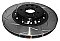 DBA 5000 series T3 Slotted Black Hat Brake Disc 360mm x 28mm Kangaroo Paw DBA52645BLKS