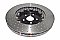 DBA 5000 series Crossed Drilled & Dimpled Black Hat Brake Disc 380mm x 34mm Kangaroo Paw DBA52788BLKXD - Front