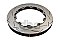 DBA 5000 series T3 Slotted Rotor Only Left Hand Brake Disc 355mm x 32mm 48 Curved Vanes DBA52923.1LS