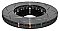 DBA 5000 series T3 Slotted Black Hat Brake Disc 320mm x 25mm Kangaroo Paw DBA52962BLKS - Front