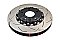 DBA 5000 series T3 Slotted Black Hat Brake Disc 324mm x 30mm Vented DBA5600BLKS - Front