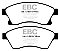 EBC Yellowstuff Brake Pads DP42065R