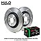 Mitsubishi Evo 5-9 Front Brake Discs with Performance Pads
