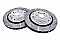 Audi RS3 Hatchback Front 2-Piece DBA Grooved Discs
