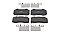 Front Jurid Brake Pads Clio RS Corsa VXR Nurburgring