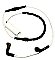 Rear Wear Wire to fit BMW 7 (E65, E66, E67) 730 i, Li and others
