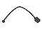 Front Wear Wire to fit PORSCHE CAYENNE (92A) 3.0 S E-Hybrid and others