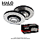 Leon 1.8 Cupra R Front C-Hook Discs with HALO Brake Pads