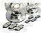 Ford Fiesta 1.6 ST180 ST200 Front & Rear C-Hook Discs with Brake Pads