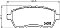Front Mintex M1144 Performance Brake Pads MDB2875M1144