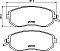 Front Mintex Car Brake Pads MDB3374