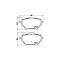 Rear Mintex Car Brake Pads MDB3401