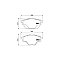 Rear Mintex Car Brake Pads MDB3402