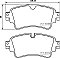 Rear Mintex Car Brake Pads MDB3850