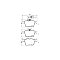 Audi RS3 8V Rear Mintex OEM Brake Pads