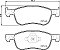 Front Grooved Discs and Brake to fit Fiesta ST200 MK8
