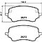 Ford Puma 1.0 Ecoboost Front Mintex OEM Brake Pads