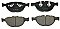 Genuine OEM Quality Brake Pads Set NP2706