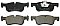 Genuine OEM Quality Brake Pads Set NP2713