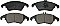 Genuine OEM Quality Brake Pads Set NP2739