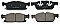 Genuine OEM Quality Brake Pads Set NP2780
