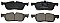 Genuine OEM Quality Brake Pads Set NP2784