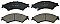 Genuine OEM Quality Brake Pads Set NP2787