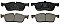 Genuine OEM Quality Brake Pads Set NP2838