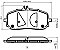 Genuine OEM Quality Brake Pads Set NP3129