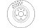 Front Brake Disc 340 mm to fit Audi Tt (8J3)