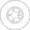 Front Brake Disc 340 mm to fit BMW 1 Series (F20) and Others
