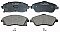 Front Brake Pads to fit Opel COMBO Box Body/MPV 1.3 CDTI 16V and others