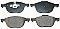 Front Brake Pads to fit Ford C-MAX (DM2) 1.6 TDCi and others