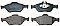 Front Brake Pads to fit Ford Fiesta 2.0 ST150