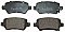 Rear Brake Pads to fit Opel ASTRA G CLASSIC (T98) 1.4 16V (F08, F48) and others
